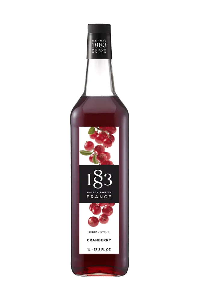 1883 Cranberry Syrup
