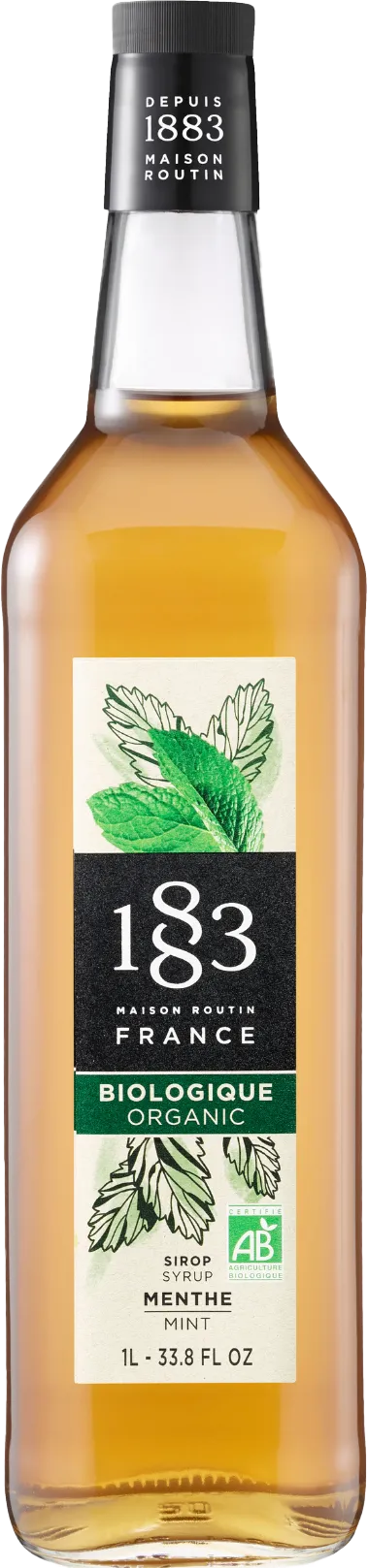 1883 Organic Green Mint Syrup