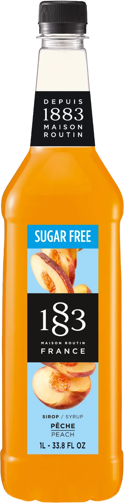 1883 Sugar Free Peach Syrup