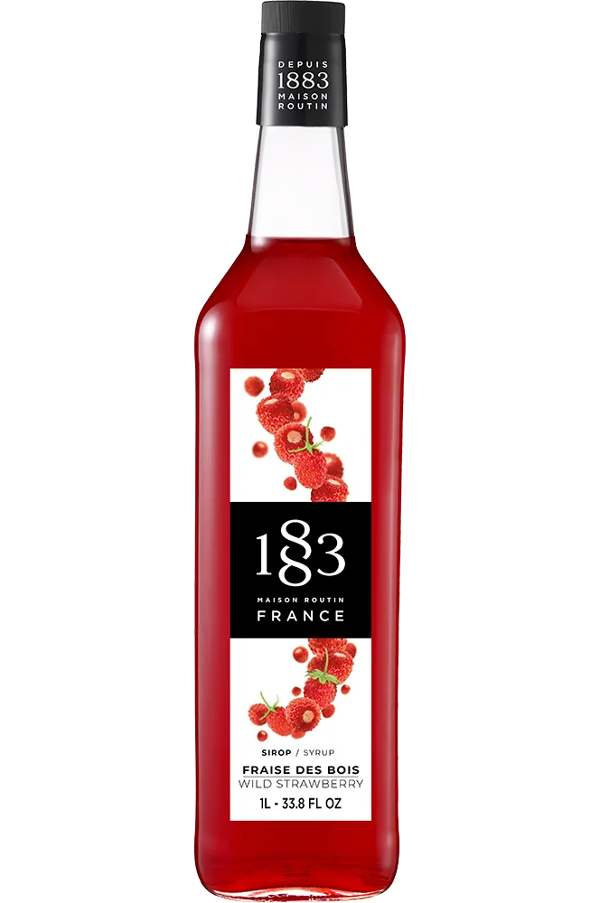1883 Wild Strawberry Syrup