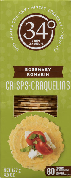 34 Degrees Rosemary Crackers