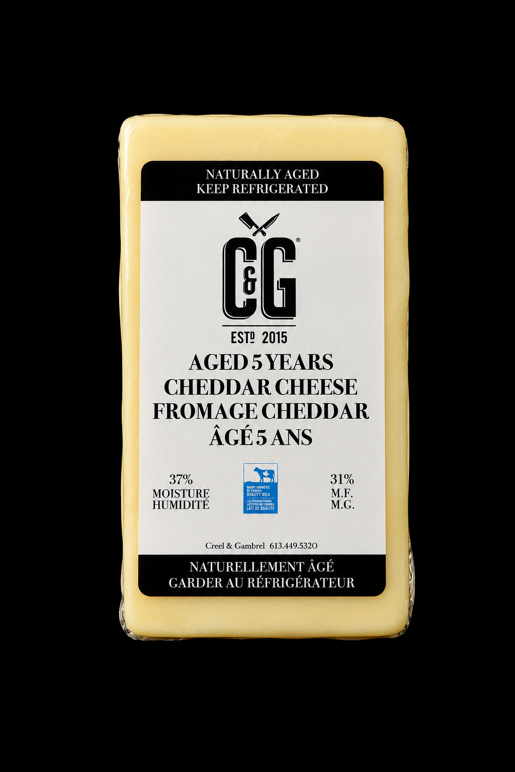 C&G 5yr Old White Cheddar