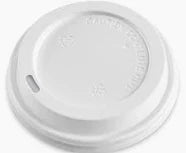 Hot Cup Lids - White