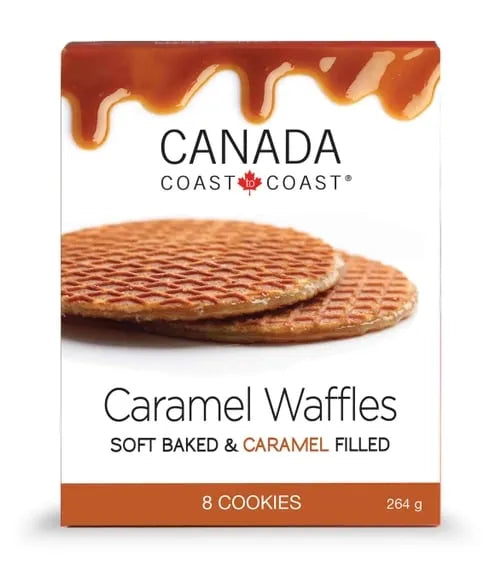 Caramel Waffle Cookies