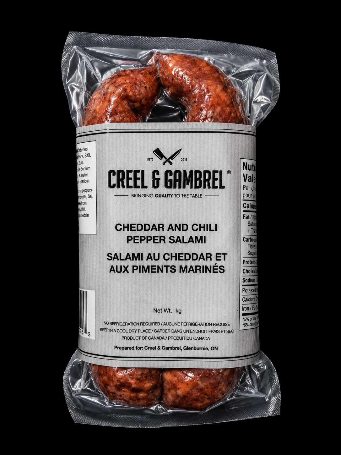 Cheddar & Chili Pepper Salami