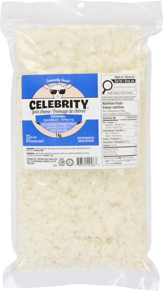 Celebrity Goat Cheese Crumble