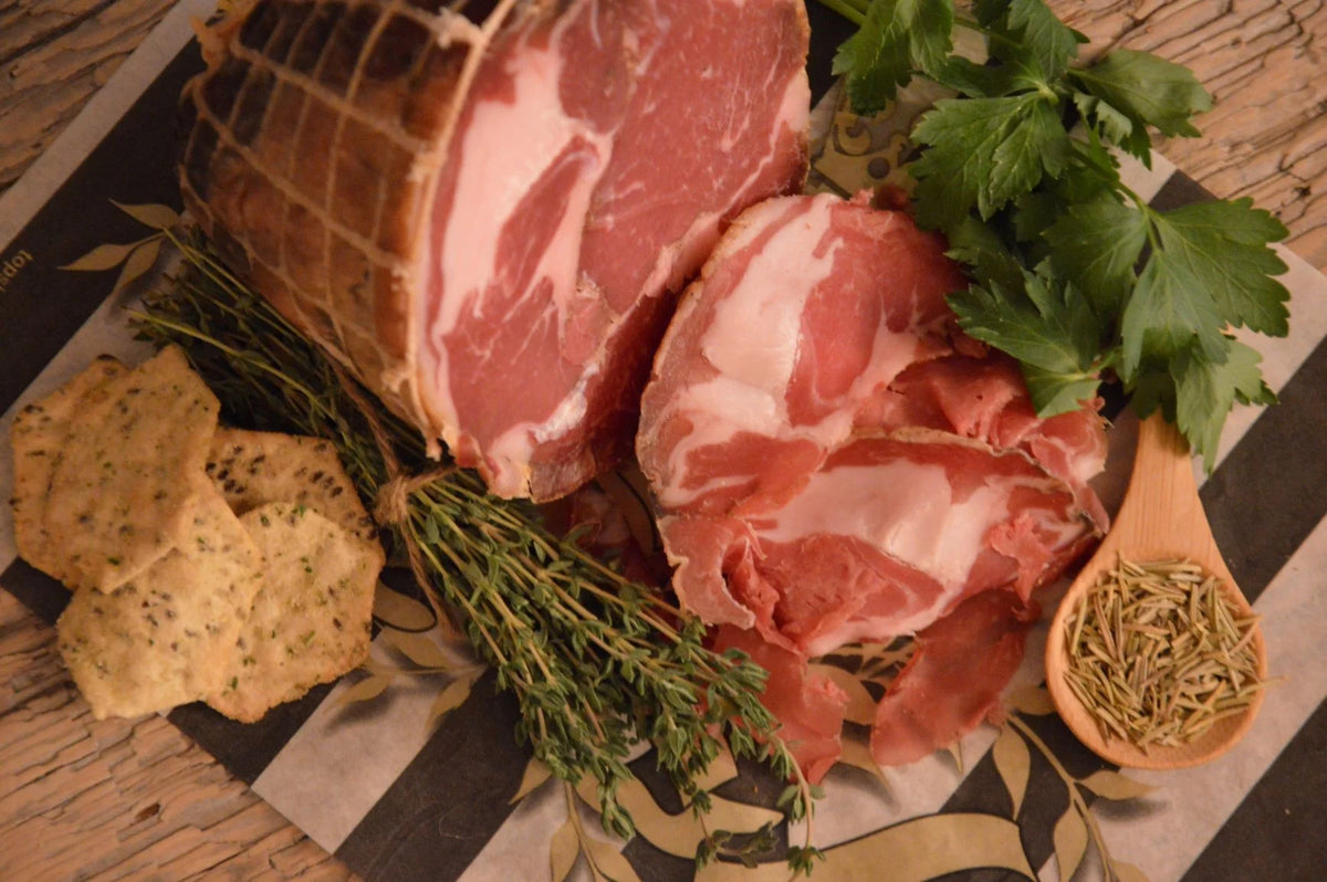 Creel and Gambrel Lamb Prosciutto