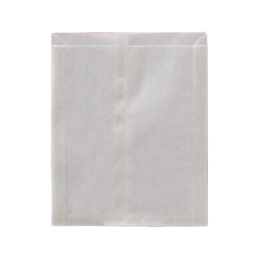 White Pastry Bag - 6 x 2 x 9"