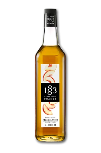 1883 White Peach Syrup