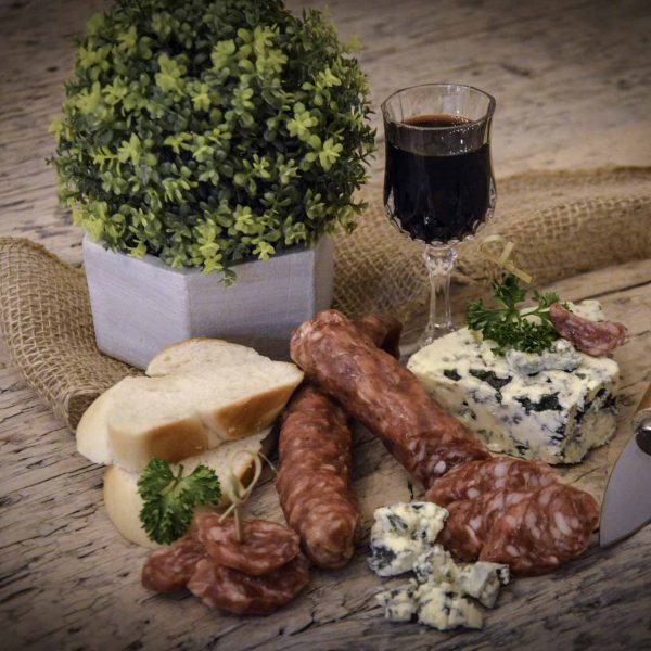 Saucisson Sec – Blue Cheese