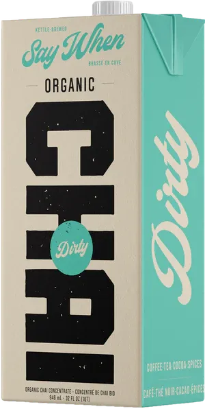 Organic Dirty Chai (Core Series 1:1  Concentration)